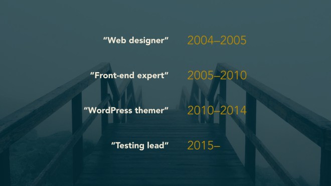 A journey of learning and improving skills